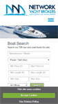 Mobile Screenshot of networkyachtbrokers.com